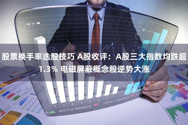 股票换手率选股技巧 A股收评：A股三大指数均跌超1.3% 电磁屏蔽概念股逆势大涨
