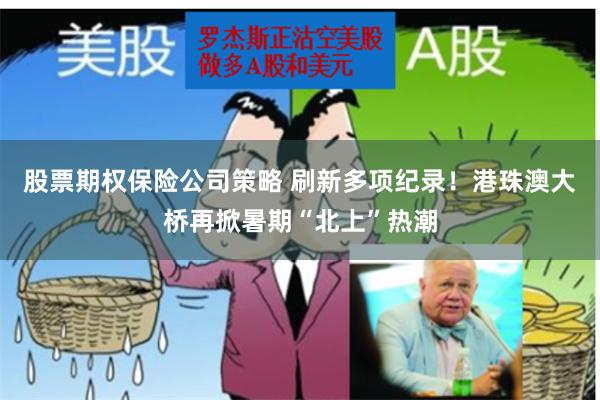 股票期权保险公司策略 刷新多项纪录！港珠澳大桥再掀暑期“北上”热潮