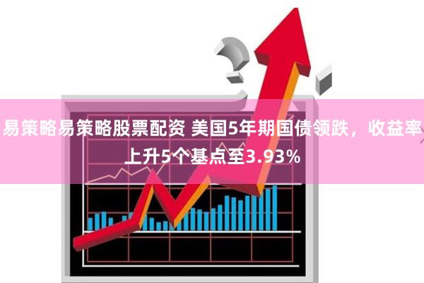 易策略易策略股票配资 美国5年期国债领跌，收益率上升5个基点至3.93%