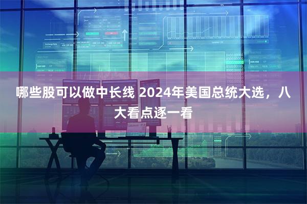 哪些股可以做中长线 2024年美国总统大选，八大看点逐一看