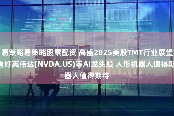 易策略易策略股票配资 高盛2025美股TMT行业展望: 看好