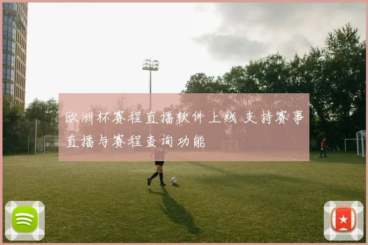 欧洲杯赛程直播软件上线 支持赛事直播与赛程查询功能