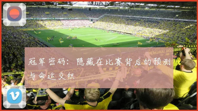 冠军密码:隐藏在比赛背后的预测与命运交织